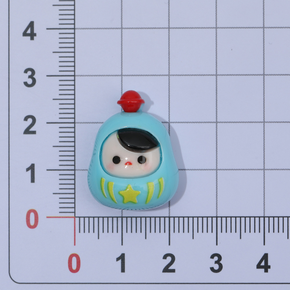 Damo de dibujos animados de grano lindo diy accesorios de resina tridimensional crema pegamento llavero colgante teléfono caso accesorios materiales, etc.