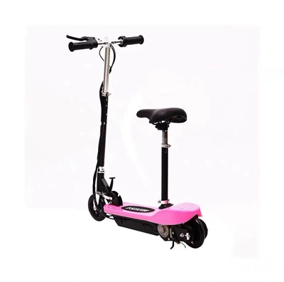 Convenient Scooter Kids Scooter – Qatlanan elektrik skuterlər - pink-pu-wheel-with-seat