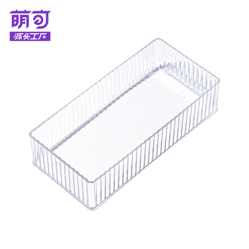 Fábrica al por mayor de alta gama caja de manicuras transparente desgaste caja de almacenamiento de uñas exhibición de joyas caja de uñas pequeña caja de regalo