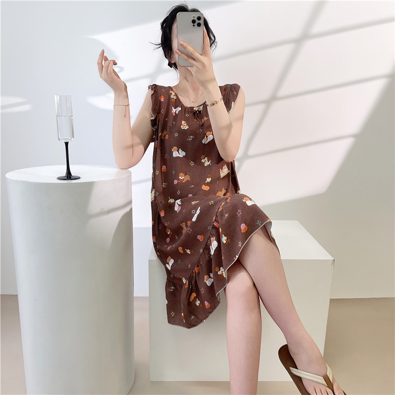 갈색 배경의 강아지