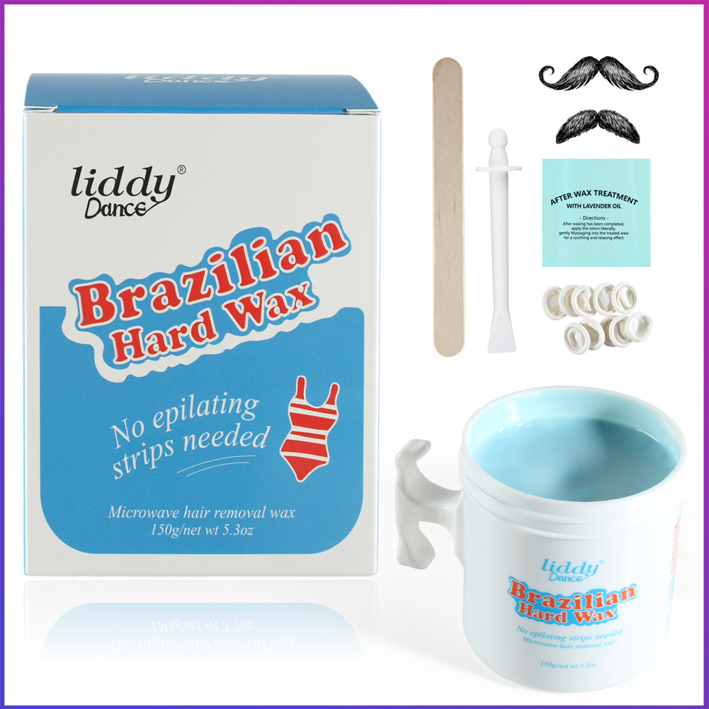 可微波加热鼻蜡套装 眉毛鼻子脱毛蜡打蜡套装 鼻毛蜡nose wax kit