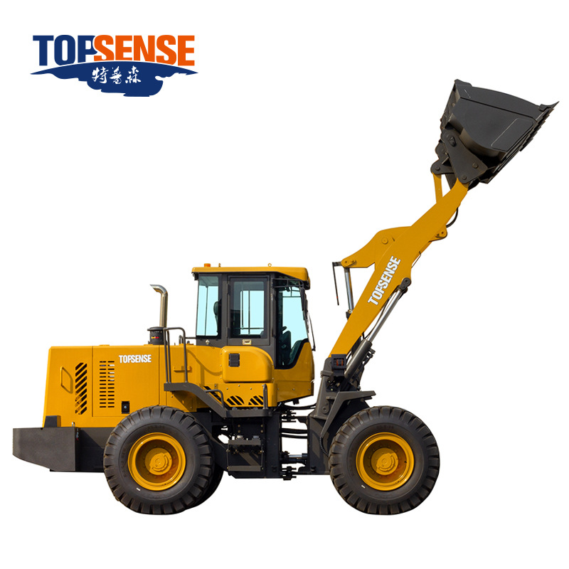 全新特普森工程机械3吨挖掘机大型矿区采矿铲车四轮驱动动力强劲