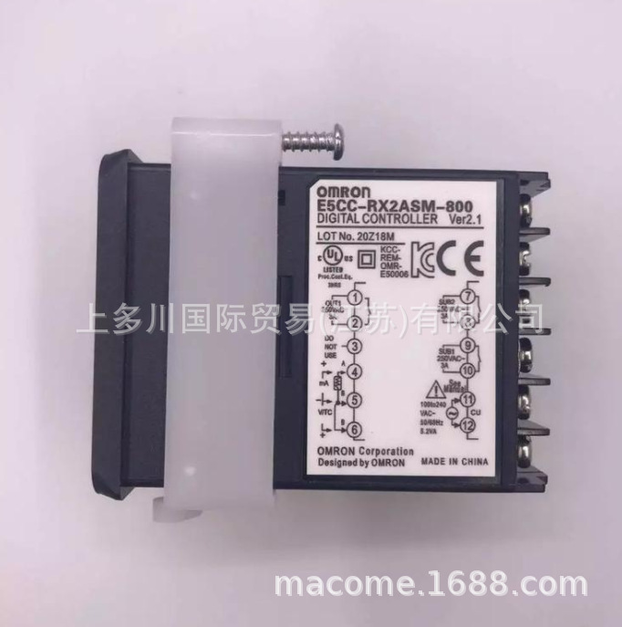 OMRON OMRON Digital ControllEr ModEl: E5CC-QX2DSM-800 UppEr Dagawa Spot Supply