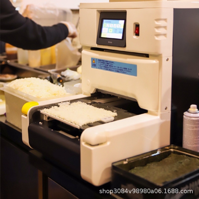 Máquina automática de enrollamiento de sushi, máquina automática de arroz, máquina de enrollamiento de arroz, máquina de enrollamiento de sushi, máquina de masa de arroz