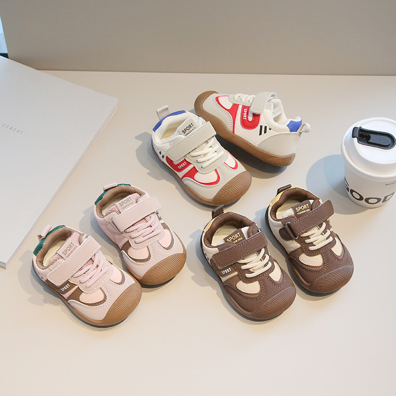 宝宝软底春秋步鞋新款2025秋季新款婴儿机能儿童女童鞋子防滑防踢