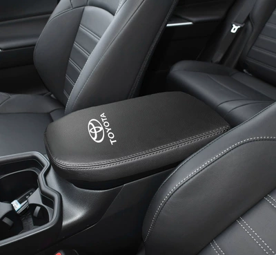 Armrest box – for 20-24 Toyota Rongfang Weilanda - 2020-new-weida-black-leather-and-black-line-marked