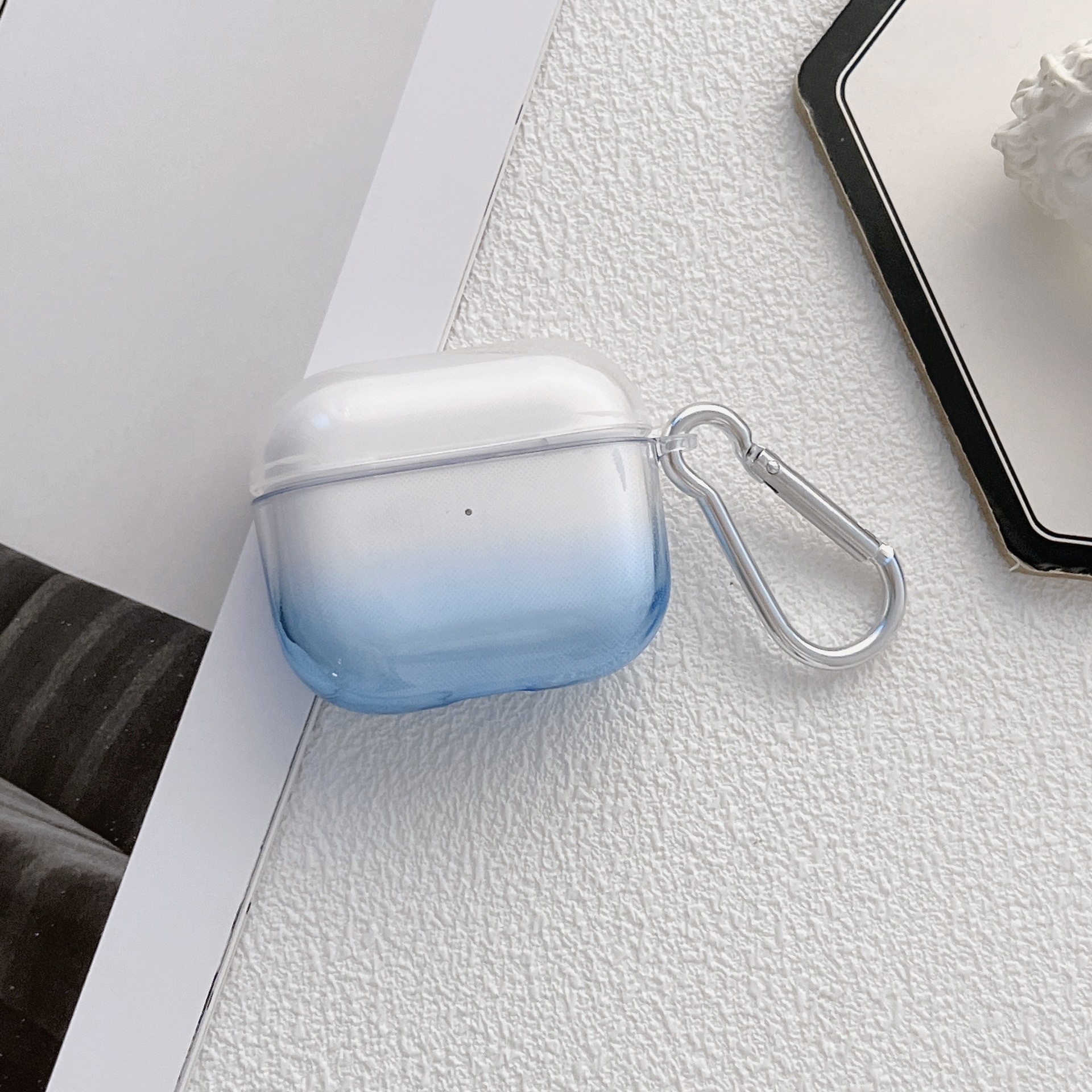 Aplicable a Apple AirPods 4 auriculares cubierta de cubierta suave gradiente AirPods2 generación 3 generación estuche de auriculares Bluetooth