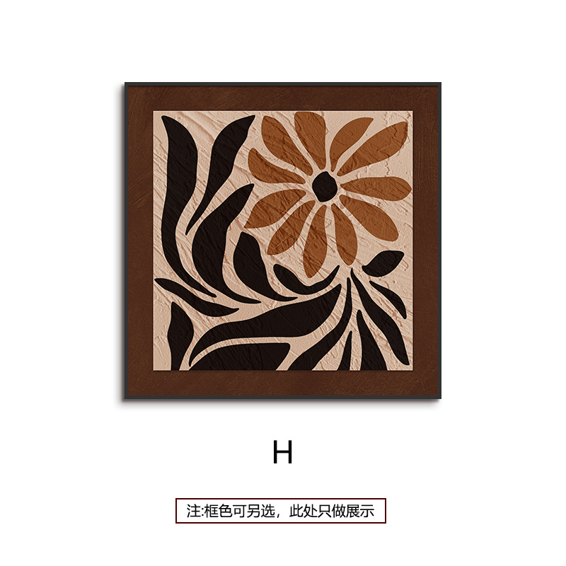 Estilo medio, pintura decorativa francesa, sala de estar, sofá, pared de fondo, arte de nicho, estilo retro, pintura combinada de jardín de Jaipur