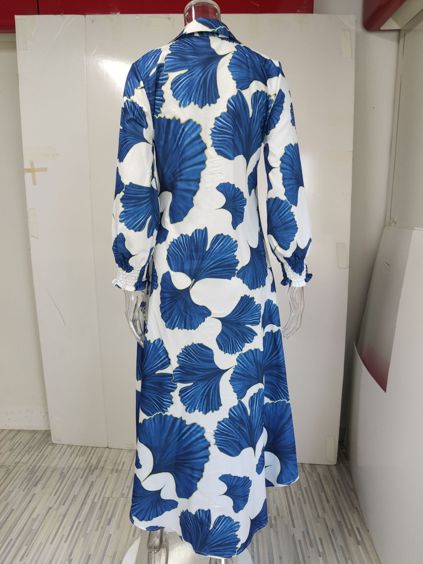 315g Weight Maxi Long Dress Dress Length Type Long Sleeve Sleeve Length Regular Dress Dresses Type Regular Sleeve Sleeve Type Polyester Fabric Type High Waist Waist Line Daily, Beach Occasion V Neck Neckline Regular Fit Fit Type Printing, Stripe, Leaves Pattern Summer, Spring Season Women's Gender Vacation Style Wholesale Women's Vacation Printing Stripe Leaves Daily Beach V Neck Long Sleeve Regular Dress 14