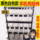 Factory direct stainless steel square tube left and right middle straight Toca 15x 30mm square tube ladder column AA column hook black and white