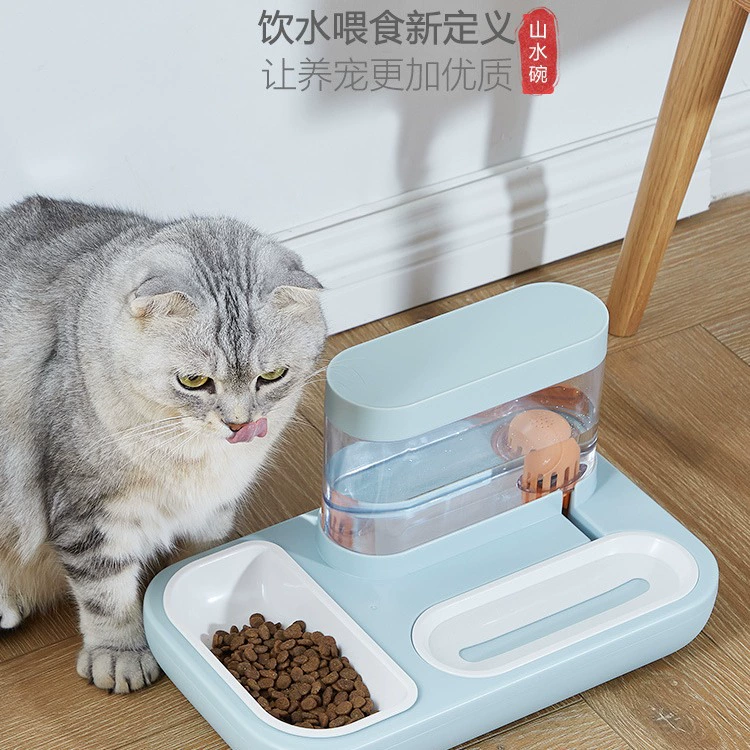Автоматический диспенсер для воды трансграничная кошка двойная миска кошка миска для питьевой воды собака устройство для питьевой воды для домашних животных поставка внешней торговли