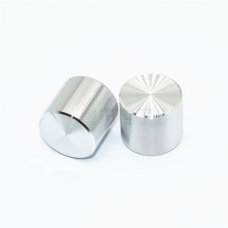 Aluminum knob 15*13mm audio sound card adjustment knob 6mm half shaft hole encoder switch cap aluminum alloy knob Aluminum knob 15*13mm audio sound card adjustment knob 6mm half shaft hole encoder switch cap aluminum alloy knob