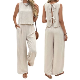 连衣裙;时尚休闲套装;女士连体裤