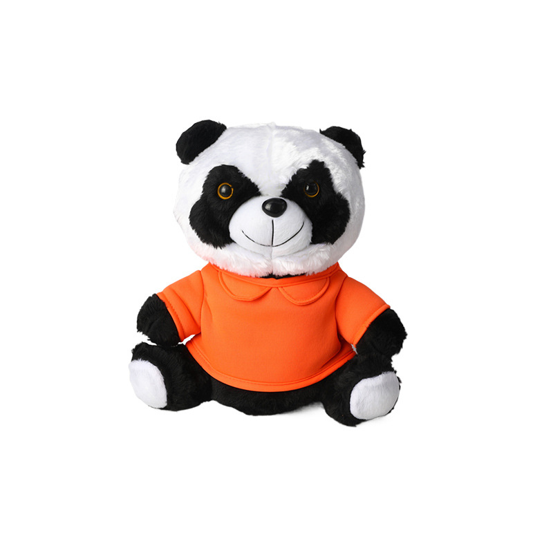 Juego de palos de mascota panda Juego de golf Juego de palos de hilo de lana Juego de palos de muñeca