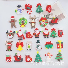 跨境外贸新款卡通圣诞节钥匙扣公仔圣诞老人雪橇圣诞树挂件小礼品