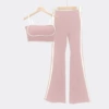 Fuchsia bra, trousers