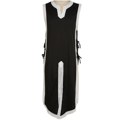 Medieval Sleeveless Knight Vest Halloween Renaissance Retro Male Knight Cosplay Performance Costume