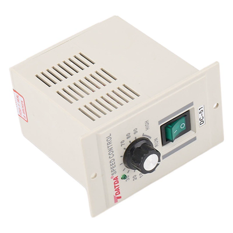 Входной регулятор двигателя 110 В DC-51 контроллер скорости контроллер регулятора двигателя лошадь постоянного тока