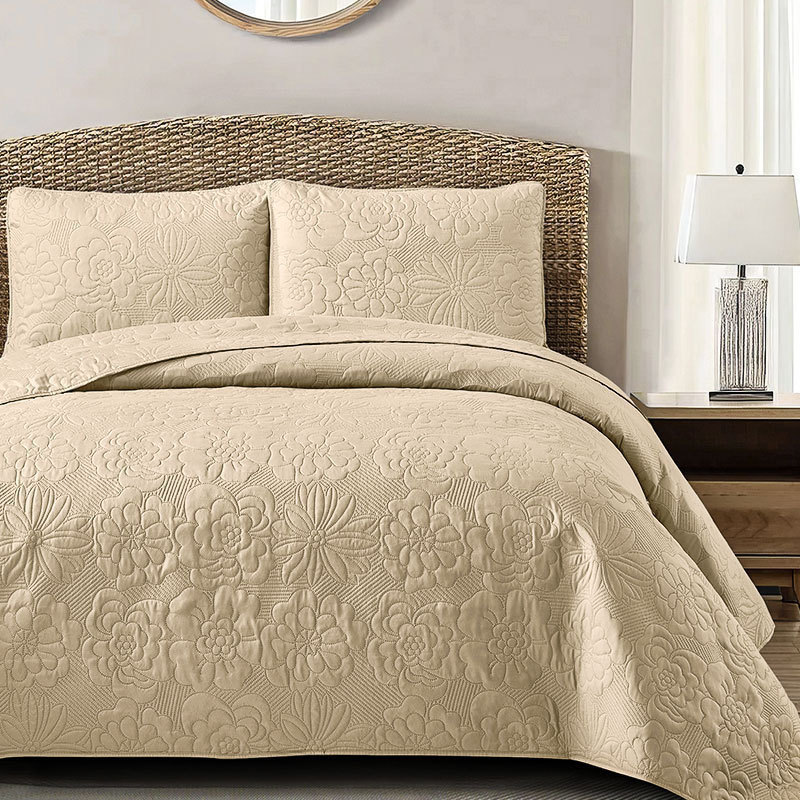 Lavado ultrasónico de agua de color sólido colcha aire acondicionado colcha cubierta de cama tres juegos de edredones de verano fríos, edredones de verano individuales y dobles textiles para el hogar image 4