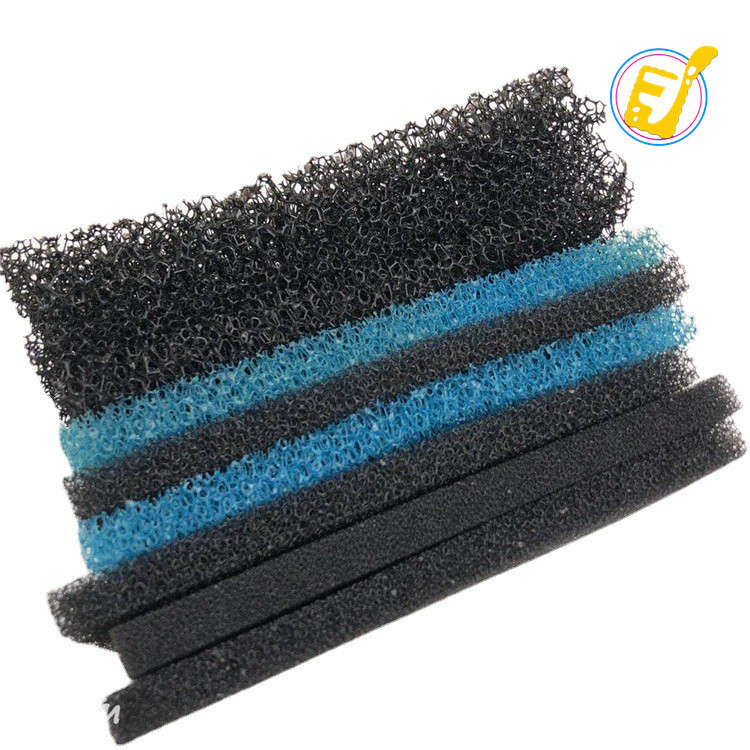 3MM厚30ppi吸尘器空气过滤海绵 圆形防尘海棉黑色35PPI透气海绵