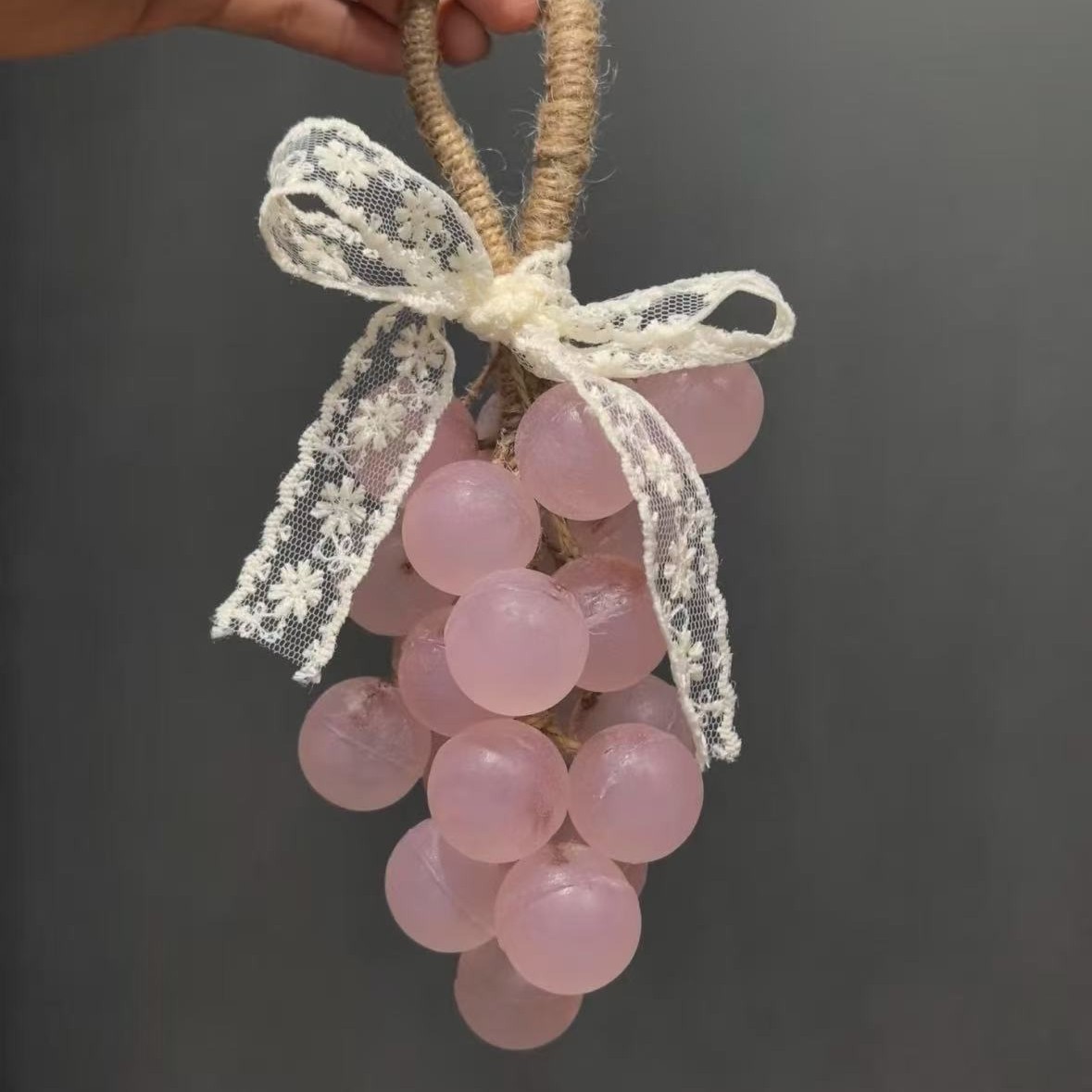 水晶葡萄香皂创意家居伴手礼一串葡萄串手工皂洗手葡萄皂礼物