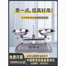 天平称天平秤教具小学二年级初中物理托盘天平称家用实验室高精度