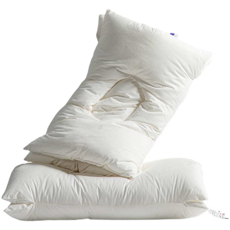 Spaマッサージ枕水洗い可能抗菌枕芯ペア家庭用シングル睡眠保護頚椎羽根枕