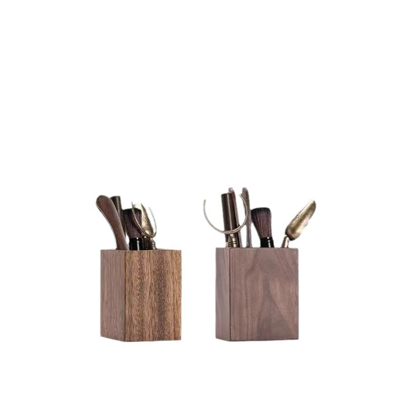 Ceremonia de té transfronteriza de nuez seis caballeros kung fu accesorios de suministros de té herramientas de preparación de té paquete de cucharas de té