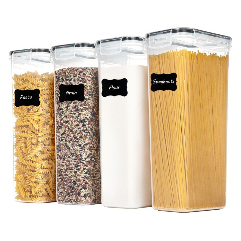 Honglaitai Fábrica de Cocina granos de almacenamiento transparente sellado 2.8L tanque de almacenamiento transfronterizo caja de preservación caliente