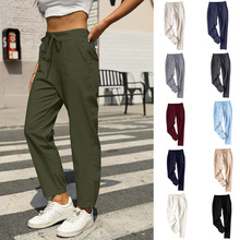 ���R�d�¿�羳���Q����Cotton-Linen Cotton Women's Long Pants