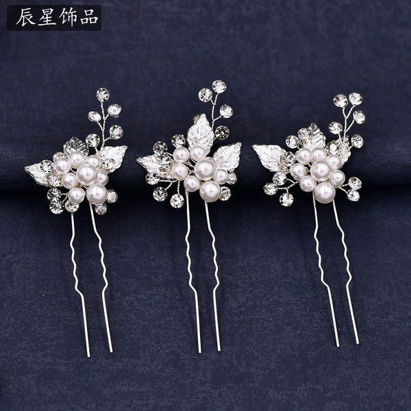 Silver hairpin CX133