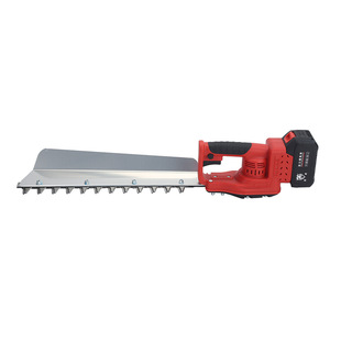 Electric hedge pruning machine Rechargeable garden pruning machine Tea tree cutting machine Green tree pruning scissors artifact