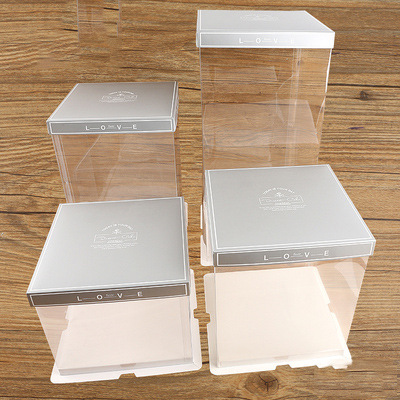 흰색 바탕에 Love 문구* 6inch 소형 (21*21*17cm)