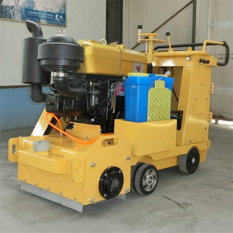 柴油电动手推路面刨除混凝土路面铣刨毛机水泥路面施工小型铣刨机