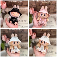 子供服LABUBUだけでパーティーの子供服に座って布を引っ張ります。