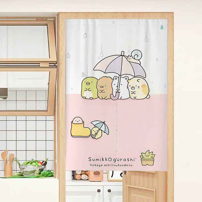Curtain for Covering Biological Cabinet Doors, Partition Curtain, Short Curtain, Half Curtain, Bedroom Cartoon Toilet, Perforated Entrance Corner Decoration Curtain for Covering Biological Cabinet Doors, Partition Curtain, Short Curtain, Half Curtain, Bedroom Cartoon Toilet, Perforated Entrance Corner Decoration