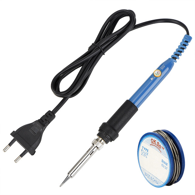 JCD金瓷60W电烙铁可调温220V家用电子维修焊接工具电焊笔厂家直销