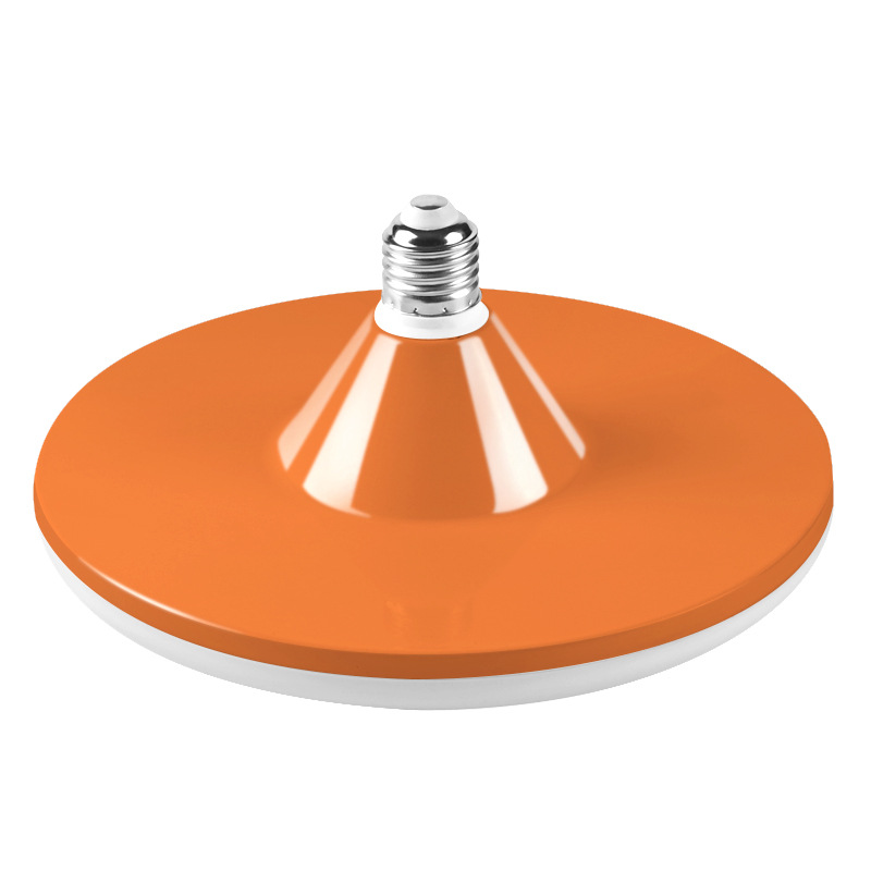 Fábrica personalizada LED bombilla de platillo volador doméstico E27 tornillo protector de ojos lámpara de ahorro de energía tres protección de alta potencia lámpara de iluminación súper brillante