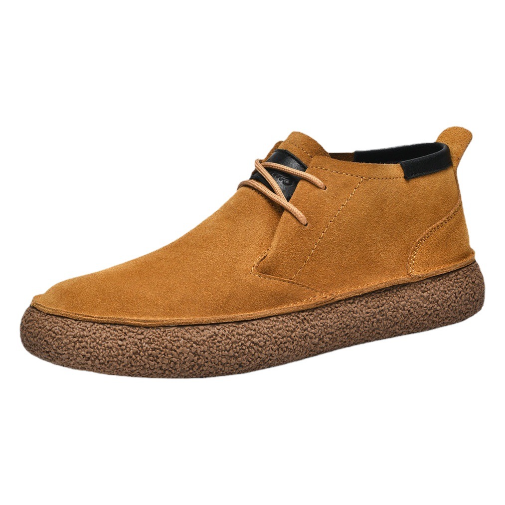 Cross-Border Amazon Hot-Selling Mid-Top Men's Boots, Cross-Border Size 48 Large Size Martin Boots, Retro Women's Casual Shoes, Couple Boots