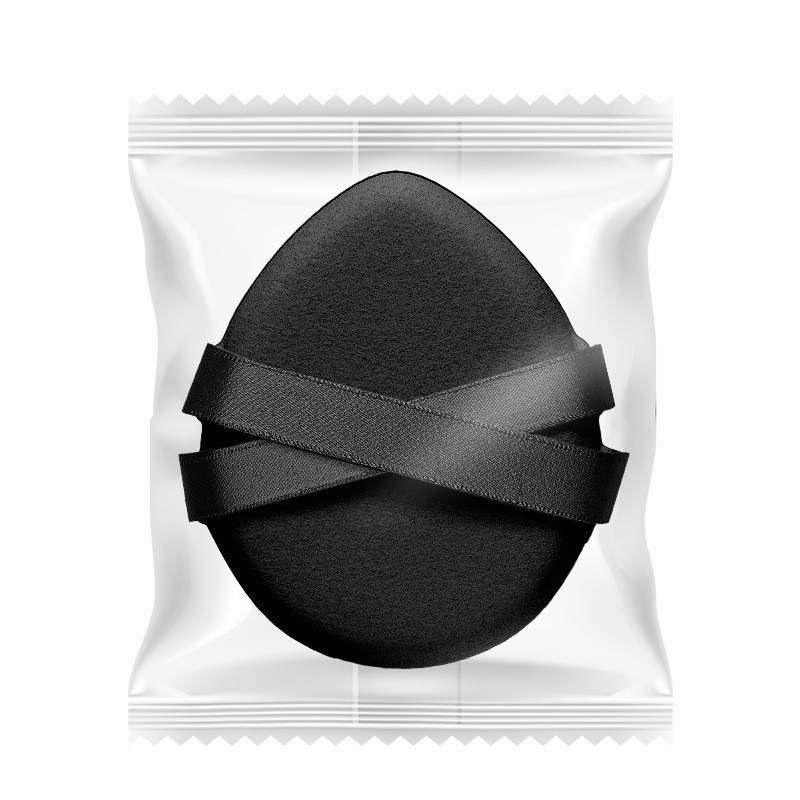 グースエッグダブルリボンエアクッションパフ、ウェット＆ドライ使用、食べにくいパウダーメイクスポンジ、ビューティーエッグパフ、ビューティーツール|undefined