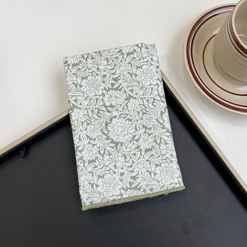 Verano y otoño japonés, flores de algodón, bufandas cuadradas, bufandas retrógradas para mujeres, bufandas de seda delgadas y frescas