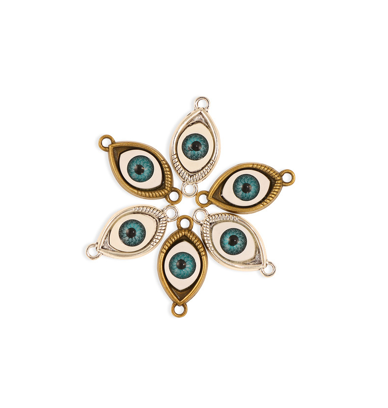 1 Piece Ethnic Style Devil's Eye Alloy Plating Pendant Jewelry Accessories display picture 4