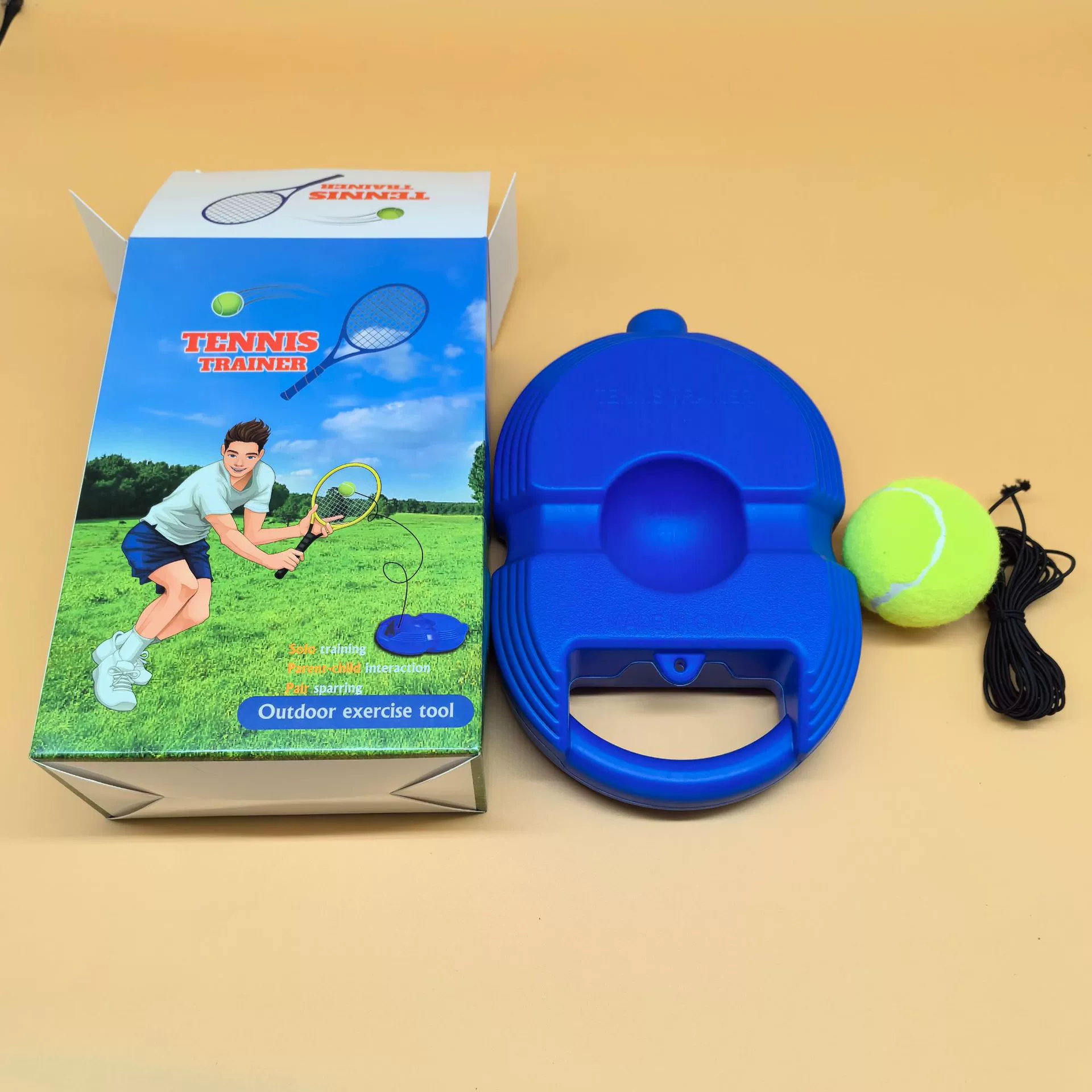 Фабрика прямых продаж одиночный теннисный тренировочный набор для закачки воды