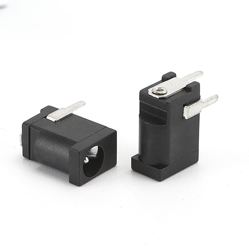 厂家直销DC插座3.5*1.3 DC002充电电源插座 直流dc电源母座