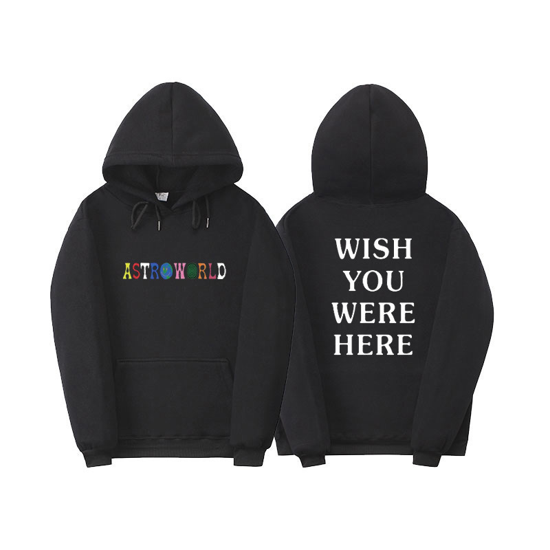 Cross-Border New Travisscotts Astroworld Men's Casual Hoodie Pullover Sweatshirt Wholesale