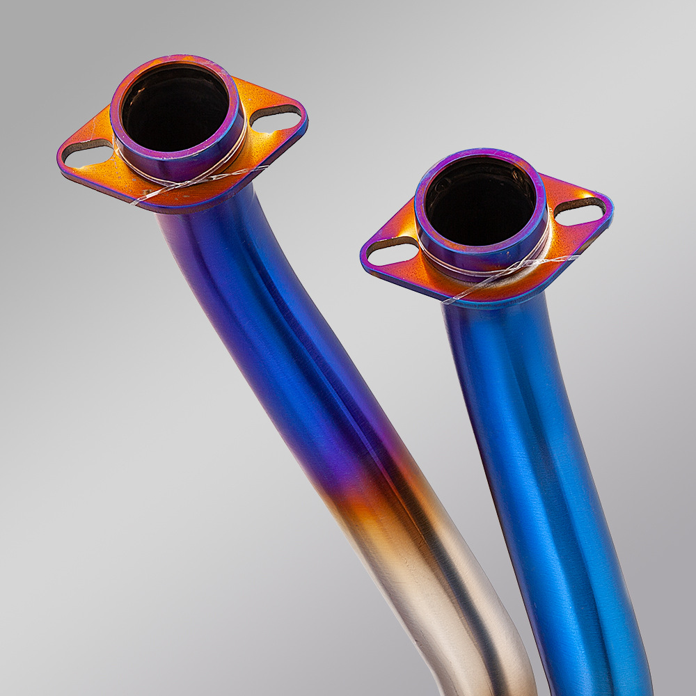 Ninja650 Er6N Er6F Z650 Exhaust Pipe Stainless Steel Front and Rear Muffler Non-Destructive Installation