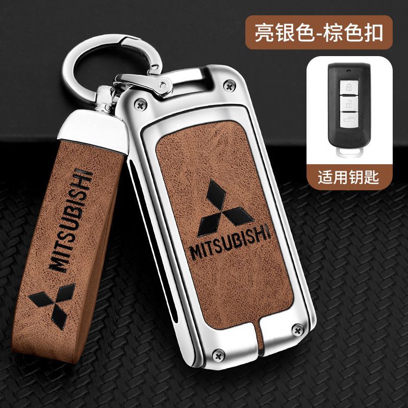 실버 다크 브라운 가죽 (쉘 손 로프 버클)