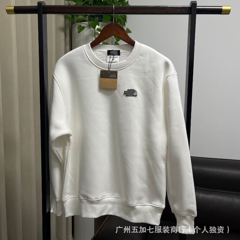 Cross-Border Trendy Brand North Face Fleece-Lined Thickened Unisex Crew Neck Long-Sleeve 500g Winter Men's Sweatshirt Cross-Border Trendy Brand North Face Fleece-Lined Thickened Unisex Crew Neck Long-Sleeve 500g Winter Men's Sweatshirt