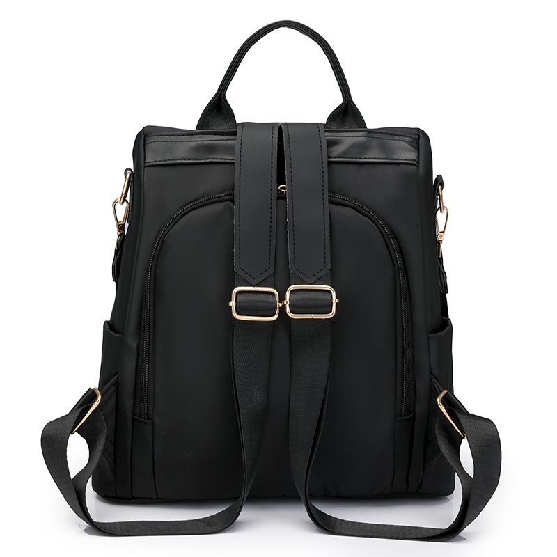 Bolsos para mujer 2024 nueva moda bordada para mujer mochila antirrobo casual de nailon salvaje mochila ligera para exteriores