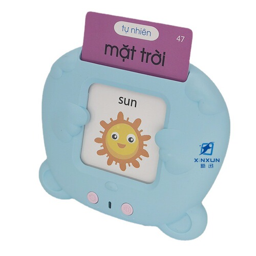 Vietnamese Foreign Trade Cross-border Children's Early Education Card Inserting Card Machine Enlightenment Audio Nursery Rhymes Educational Toys Learning Machine